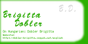 brigitta dobler business card